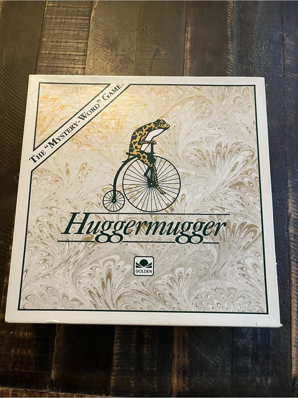 Huggermugger: The Mystery Word Board Game (1989, Golden) Vintage New